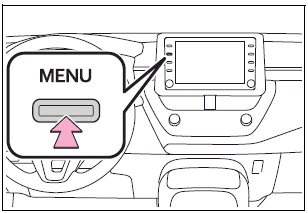 Toyota Corolla. Audio settings. Setup