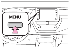 Toyota Corolla. General settings