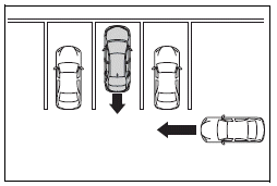 Toyota Corolla. RCTA function